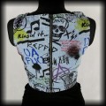 Bluzka Jaded London L jeansowa crop top rock punk3.jpg