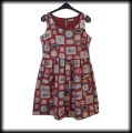 Sukienka Retro Cath Kidston XL zegarmistrz światła6.JPG