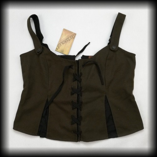 Bluzka Mytholon gorsetowa XL cosplay larp NOWA.jpg