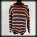 Sweter wełniany M rasta reggae z Nepalu.jpg