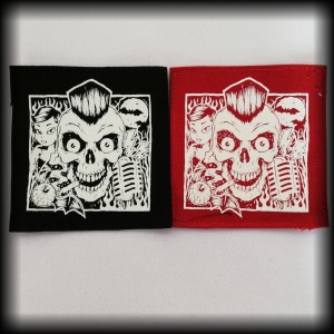 Naszywka Psychobilly Face (382)