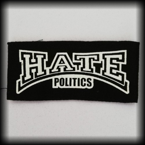Naszywka Hate Politics.jpg