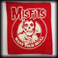 Naszywka Misfits Want Your Skull  red.jpg
