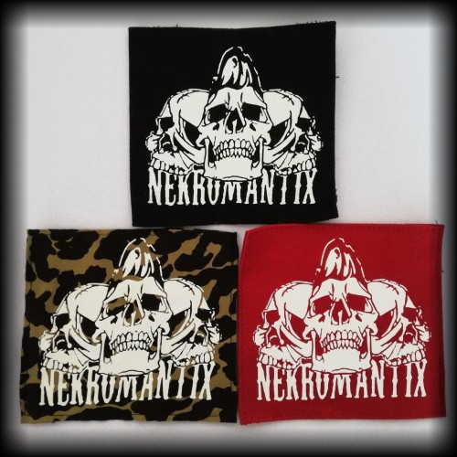 Naszywka Nekromantix skulls psychobilly.jpg