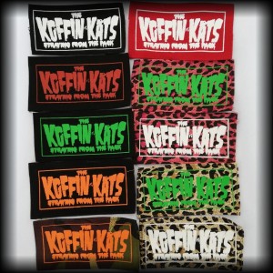 Naszywka Koffin Kats psychobilly (397)