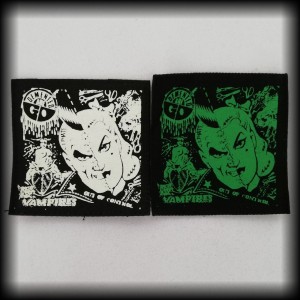 Naszywka Demented Are Go vampires psychobilly  (627)