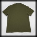 Polo Fred Perry XXL zielone khaki z białą lamówką3.jpg