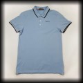 Polo Ben Sherman L jasno niebieskie z czarno białą lamówką.jpg