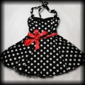 Sukienka Pin Up XL czarna w groszki5.jpg