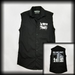 Koszula Killing Joke S DIY czarna bez rękawów