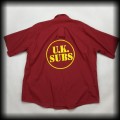 Koszula UK Subs XXL3XL DIY bordowa4.jpg