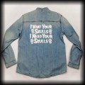 Koszula The Misfits XL DIY jeansowa4.jpg