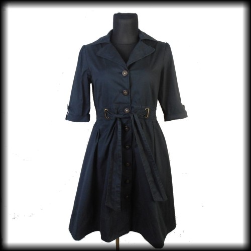 Płaszcz retro granat XL.jpg