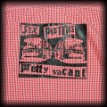 Koszula Sex Pistols XL DIY czerwono biała krata5.jpg