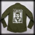 Koszula The Misfits M DIY zielona wojskowa4.jpg