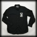 Koszula goth LXL DIY Pentagram i Baphomet2.jpg