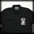 Koszula goth LXL DIY Pentagram i Baphomet3.jpg