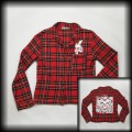 Koszula psychobilly skulls XS DIY damska.jpg