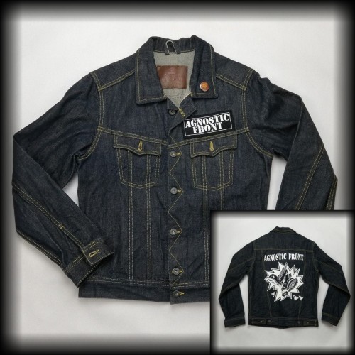 Kurtka jeansowa Agnostic Front S DIY.jpg