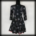 Sukienka mini Alchemy XL Goth czachy i róże5.jpg