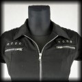 Sukienka midi Hearts &amp; Roses XXL Punk Gothic Cyber5.jpg