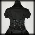 Sukienka midi Hearts &amp; Roses XXL Punk Gothic Cyber7.jpg